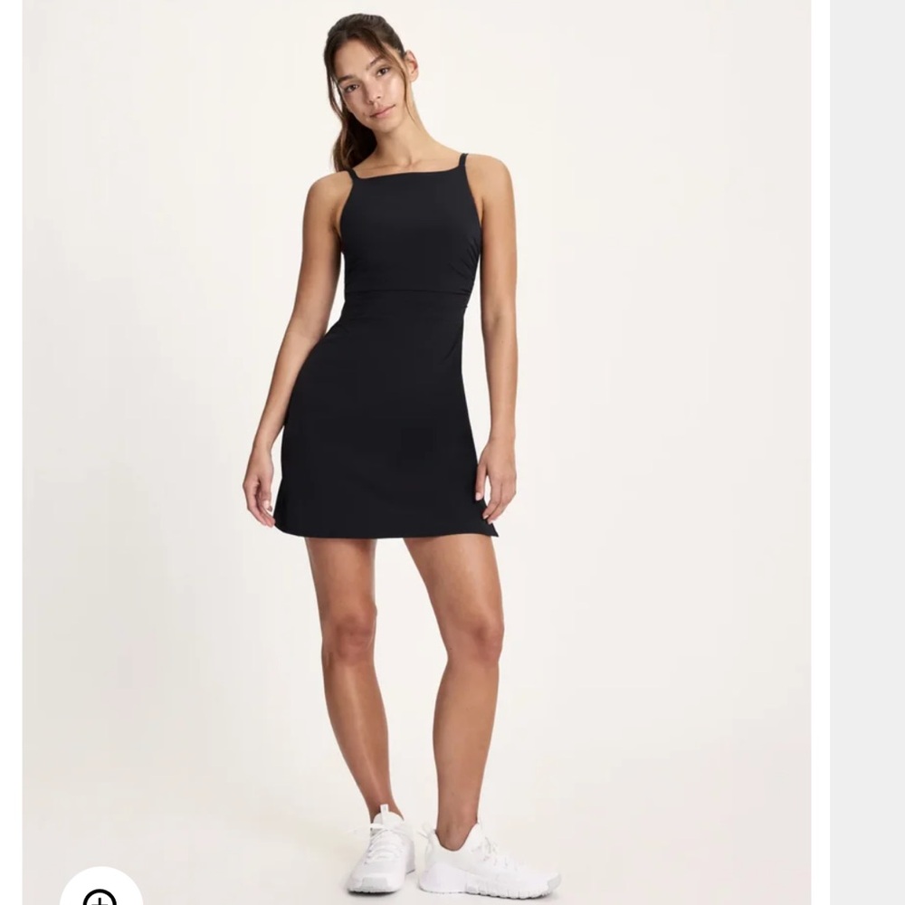 KNIX Studio Sport Dress Black Women’s Size XL BRAND NEW Built In Shorts